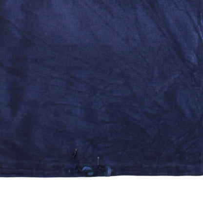 Adidas Men's Blue Fleece 1/4 Zip Track Jacket Size L