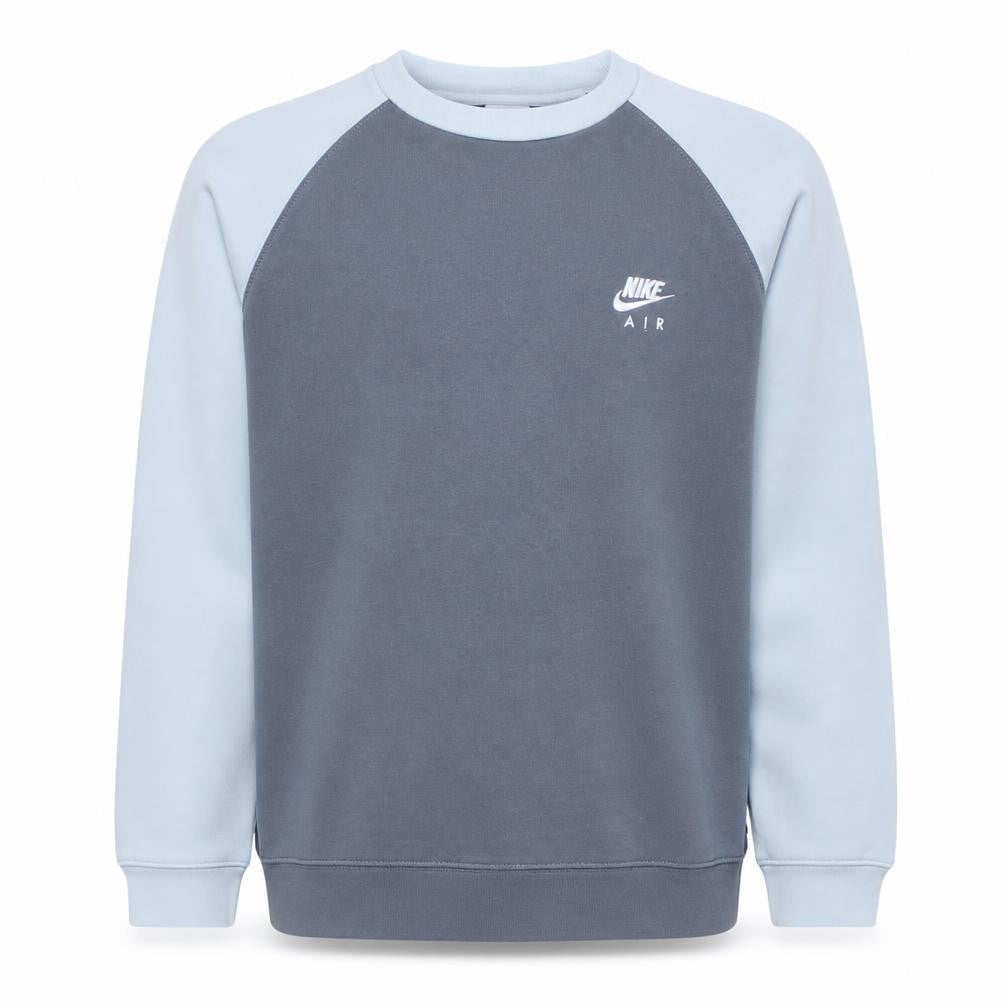 Nike Boys Blue Air Fleece Pullover Sweatshirt Size 13-14 Years