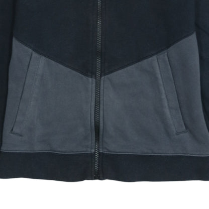 Nike Boys Black Full Zip Hoodie Sweatshirt Size 12-13 Years L
