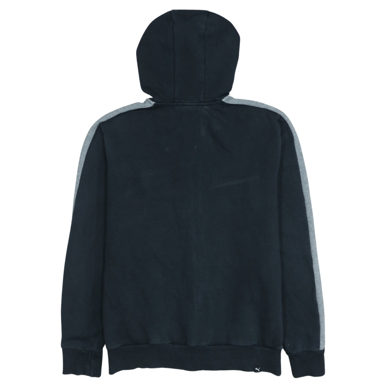 Puma Men's Black Full Zip Hoodie Size S Sportswear Lightweight