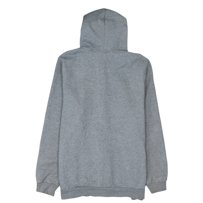 Puma Men Grey XL Full Zip Hoodie Fleece Sportswear