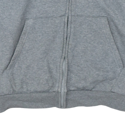 Puma Men Grey XL Full Zip Hoodie Fleece Sportswear