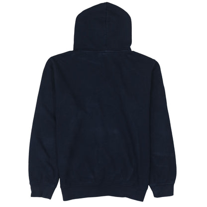 Champion Men's Blue Pullover Hoodie Medium Logo Fleece Sweatshirt