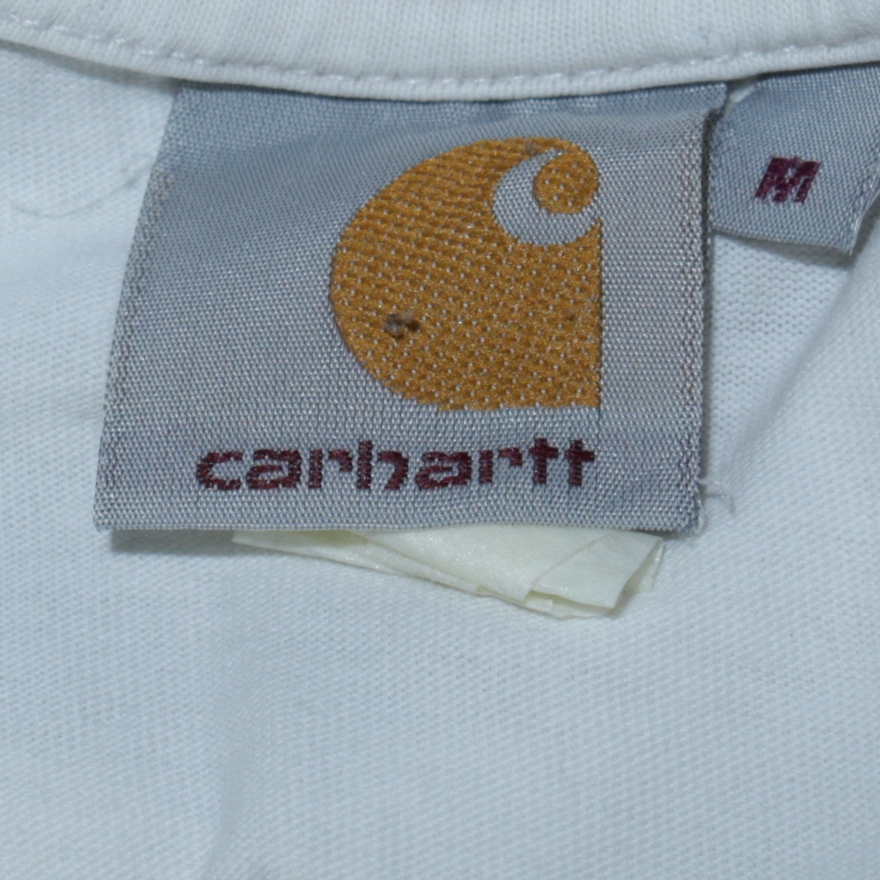 Carhartt Men's White CRHT Camp Detroit Graphic T-Shirt Size M