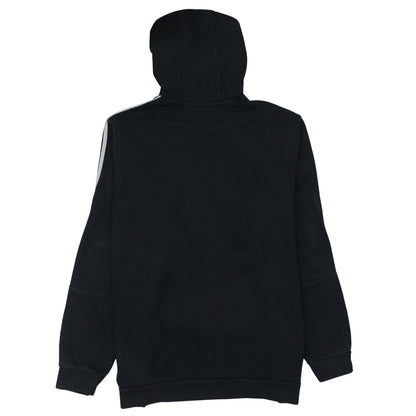 Adidas Mens Black 2XL Pullover Hoodie with Logo and Pockets