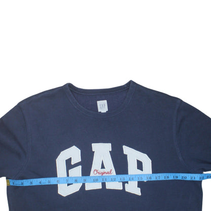 GAP Men's Blue Original Logo Pullover Sweatshirt Size M