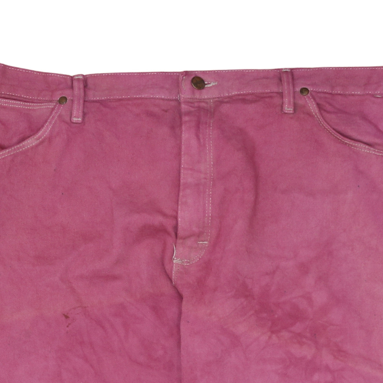 Wrangler Men's Pink Straight Leg Jeans 40x32 Cotton Denim Classic