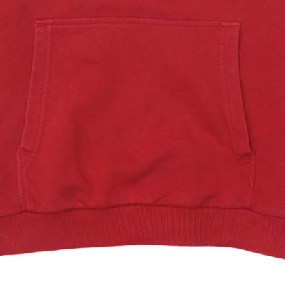 Fila Boys Red White Blue Pullover Hoodie 13-14 Years Cotton Blend Colourblock