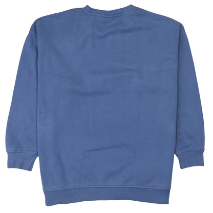 Disney Primark Womens Blue Stitch Sweatshirt Size Small 10/12 Pullover