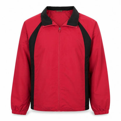 Danskin Womens Red XL Lightweight Full Zip Windbreaker Jacket