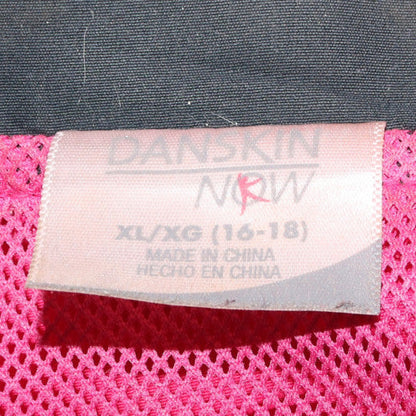 Danskin Womens Red XL Lightweight Full Zip Windbreaker Jacket