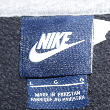 Nike Men's Black Pullover Hoodie L Fleece Sportswear