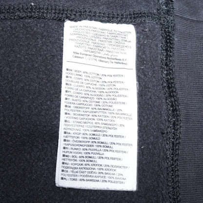 Nike Men's Black Pullover Hoodie L Fleece Sportswear
