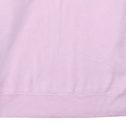 Ralph Lauren Women Pink Crew Neck Pullover Sweatshirt Size L Cotton Blend