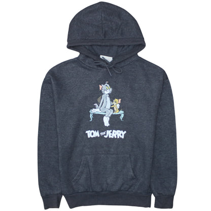 Primark Women’s Charcoal Tom and Jerry Pullover Hoodie 2XS