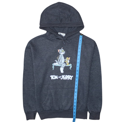 Primark Women’s Charcoal Tom and Jerry Pullover Hoodie 2XS