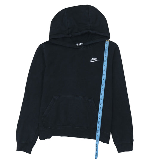 Nike Womens Black Medium Pullover Hoodie Sweatshirt