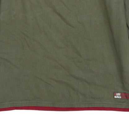 Umbro Men's Green Long Sleeve Football Graphic Shirt Size L