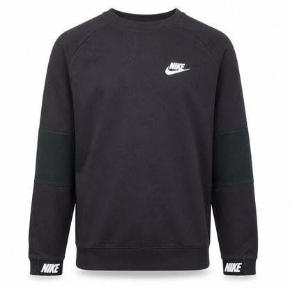 Nike Men's Black Pullover Crew Neck Sweatshirt Size M