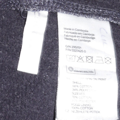 H&M Boys Blue Pullover Hoodie NYC Logo 16 Years Cotton Blend