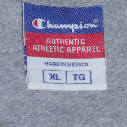 Champion Men's Grey XL Pullover Crew Neck Sweatshirt Radcliffe Embroidered Logo