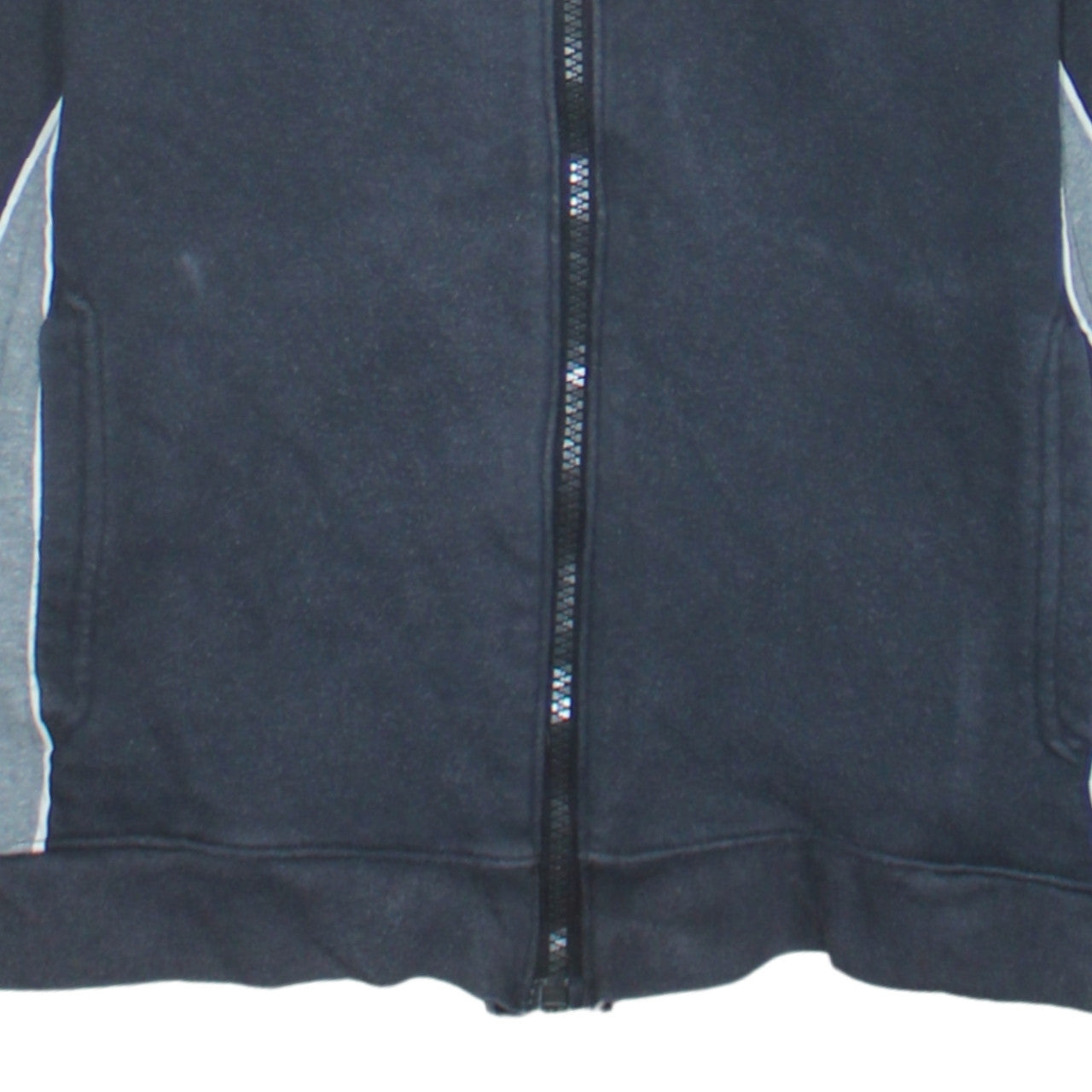 Under Armour Boys Black Full Zip Hoodie Size 10 Years Fleece ColdGear