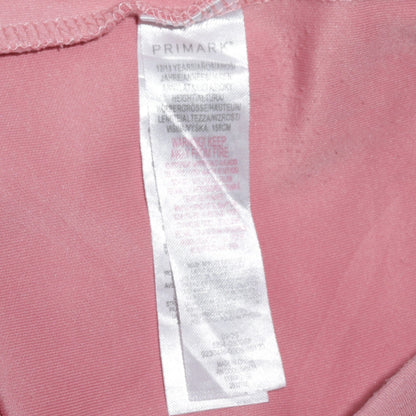 Primark Girls Pink NYC Pullover Hoodie 12-13 Years Regular Fit