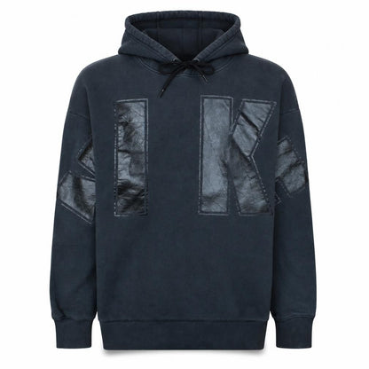 Nike Men's Black Pullover Hoodie S Fleece Graphic Logo Sweatshirt