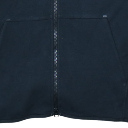 Nike Men's Black Full Zip Hoodie Size S Regular Fit Fleece Sweatshirt