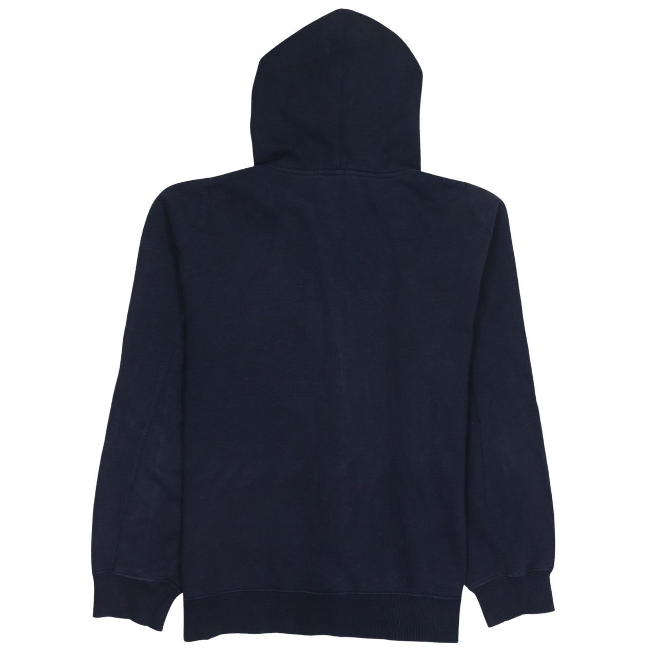 Fila Men's Blue Full Zip Hoodie L Sports Logo Fleece Sweatshirt