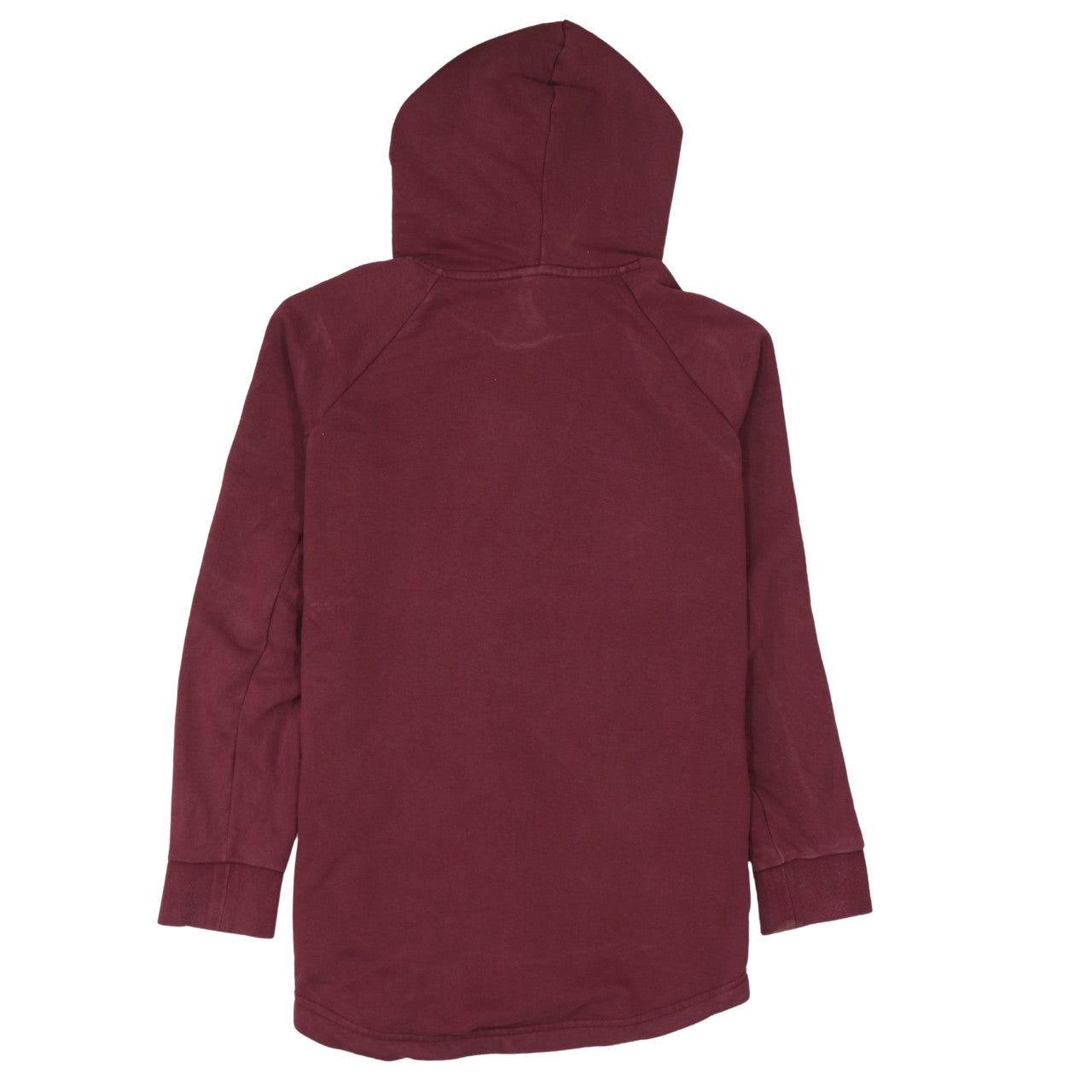 Adidas Women Burgundy Hoodie L 16-18 Pullover Hooded Sweatshirt