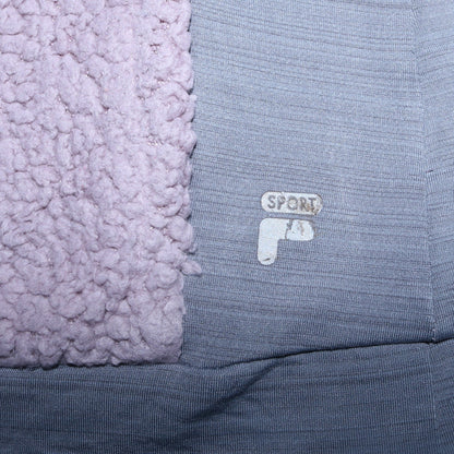 Fila Women Pink Fleece Full Zip Sport Jacket Size S