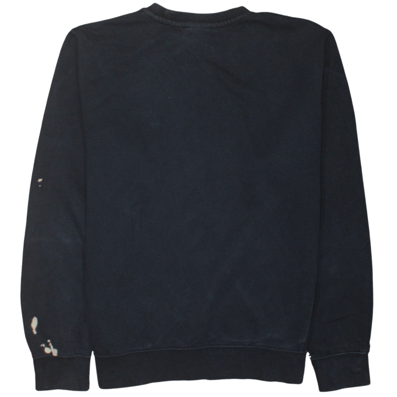 Nike Men's Black Crew Neck Cotton Sweatshirt Size S