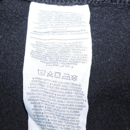 Nike Men's Black Crew Neck Cotton Sweatshirt Size S