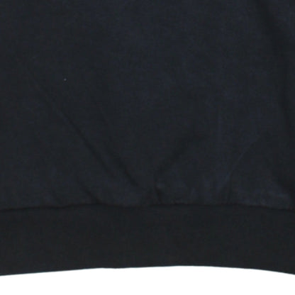 Adidas Women Black Red Crew Neck Long Sleeve Sweatshirt XS