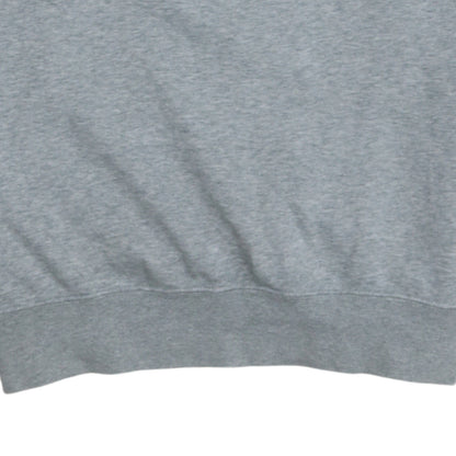 Nike Men's Grey Crew Neck Pullover Sweatshirt Size S
