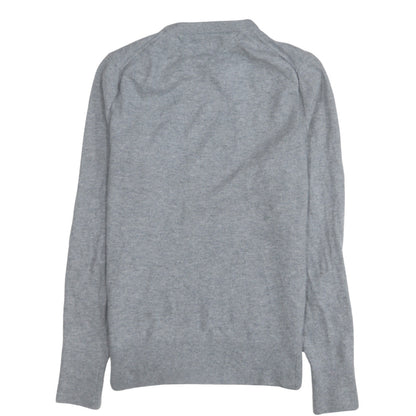 Tommy Hilfiger Men Grey Wool Crew Neck Jumper L