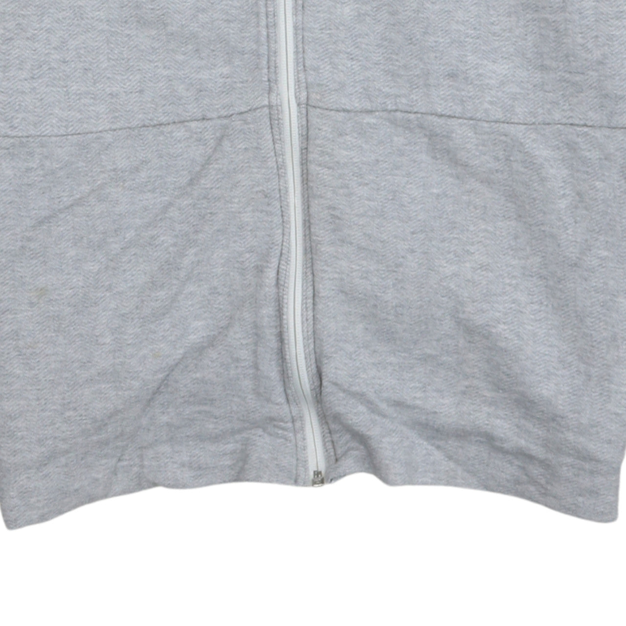 Adidas Women’s Grey Full Zip Hoodie XL Cotton Blend Casual