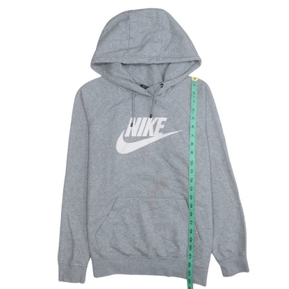 Nike Mens Grey Pullover Hoodie S Regular Fit Sportswear
