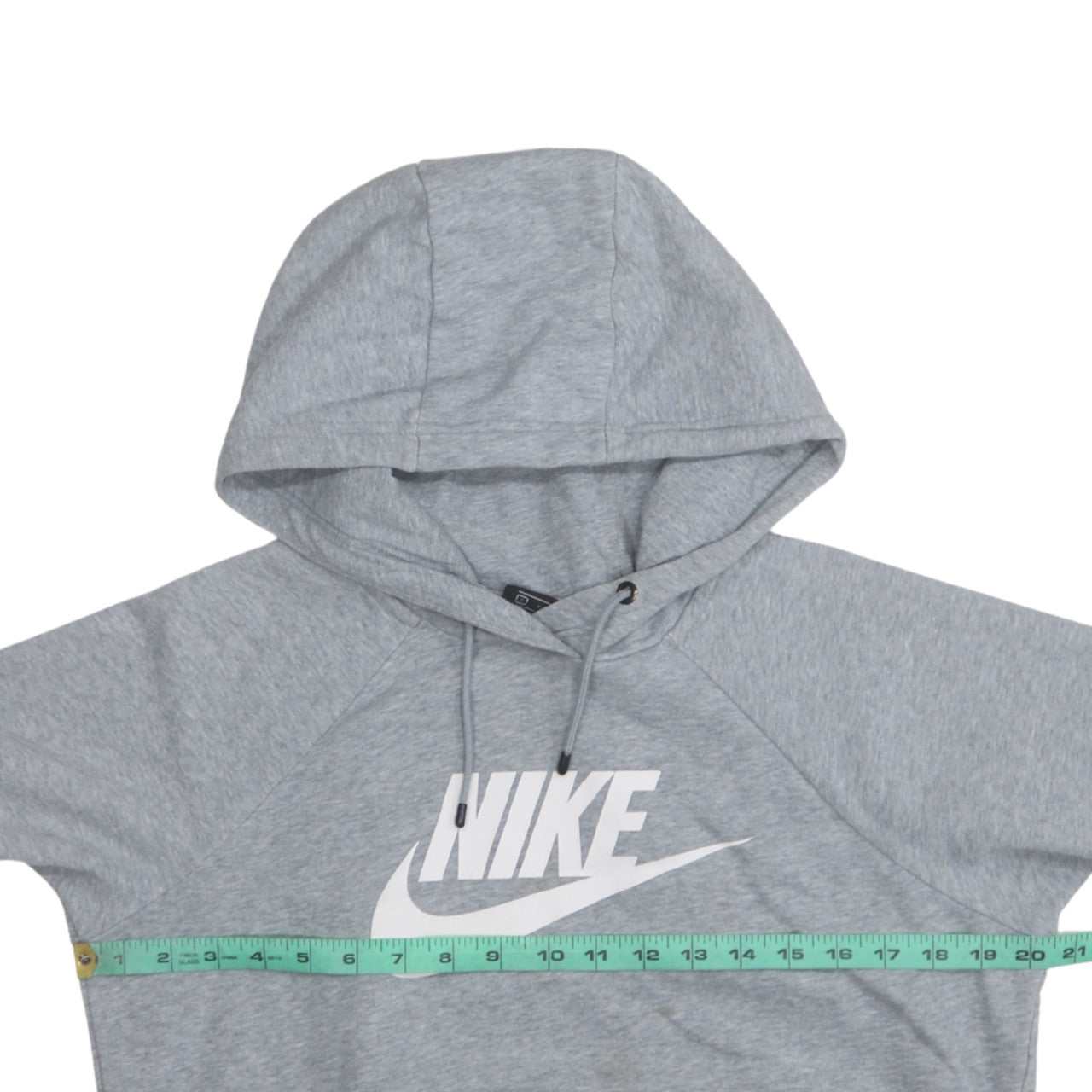 Nike Mens Grey Pullover Hoodie S Regular Fit Sportswear