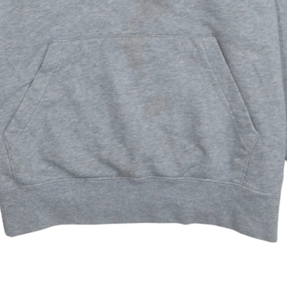 Nike Mens Grey Pullover Hoodie S Regular Fit Sportswear