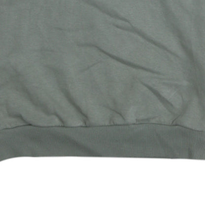 The North Face Womens Green Pullover Hoodie Medium Logo Print Casual