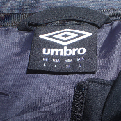 Umbro Hull City Men's Black L Bodywarmer Waistcoat Polyester Lined