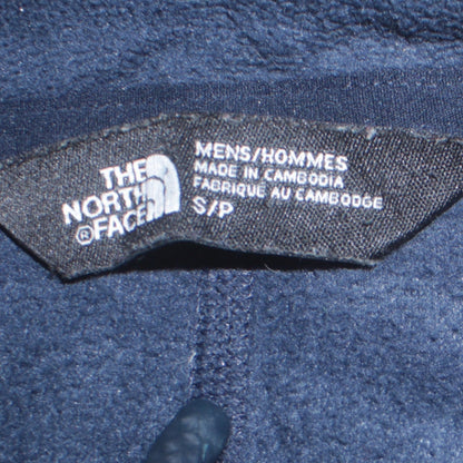 The North Face Men's Blue Fleece 1/4 Zip Pullover Sweatshirt S