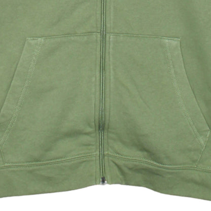 Nike Boys Green Full Zip Hoodie XL Fleece Sweatshirt