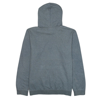 Champion Men's Grey Medium Pullover Hoodie with Logo Design