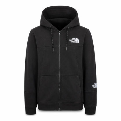 The North Face Men's Black Full Zip Hoodie Size S Outdoor Fleece