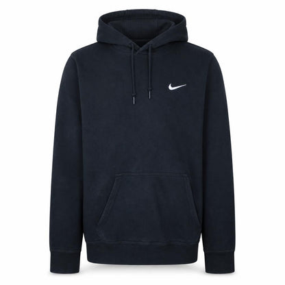 Nike Men's Black Small Pullover Hoodie Fleece Embroidered Logo