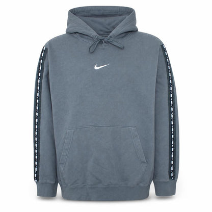 Nike Men’s Grey Pullover Hoodie Small Fleece Logo Sportswear