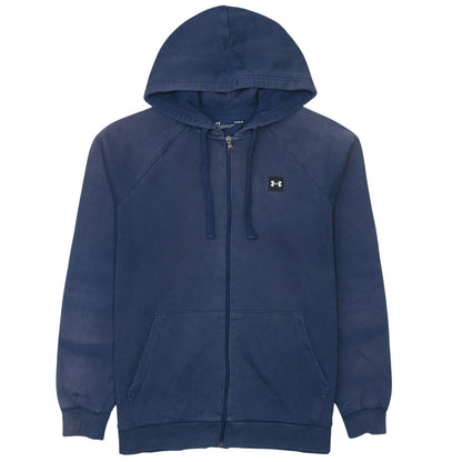 Under Armour Men’s Blue Full Zip Hoodie Size L Relaxed Fit
